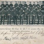 AK Trompeter-Corps Stabstrompeter Schweinfest 1900