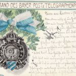 AK Verband des Bay. Post- und Telegraphenpersonals Lindau 1905