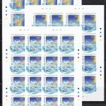 Cook 16 x 1737/1739 Bogen postfr./mnh Olympia Olympics 2012 ungez. IMPERF.