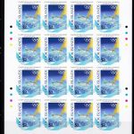 Cook 16 x 1737/1739 Bogen postfr./mnh Olympia Olympics 2012 ungez. IMPERF.