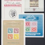 Österreich 13 x Sonderdrucke, Eintrittskarten, Schwarzdrucke, usw. aus 1968/1981