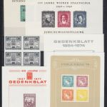 Österreich 14 x Sonderdrucke, Eintrittskarten, Schwarzdrucke, usw. aus 1968/1981