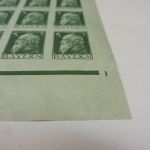 Bayern 77 I U postfr. im kompletten Bogen alle Marken gepr. Michel 3000 €