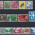 Schweiz Lot aus 1956/1960 gest. Lot Michel 139 €