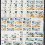 SWA aus 649/661 4er-Blocks postfr,/mnh Mineralien & Bergwerke 1989 Michel 238€
