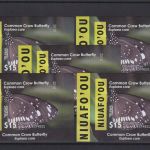Niuafo´ou 5 x Block 56 U postfr./mnh Schmetterlinge butterflies ungez. IMPERF.