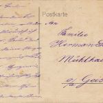AK Göppinger Schülerpostkarte zu Gunsten des Kunstunterrichts