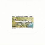 Franz. Polynesien 296/300 postfr./mnh Flugzeuge aviation epreuve de luxe