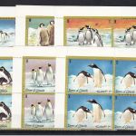 Umm al Qiwain 10 x 630/635 postfr,/mnh Tiere animals Pinguine