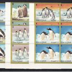 Umm al Qiwain 10 x 630/635 postfr,/mnh Tiere animals Pinguine