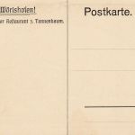 AK Kloster Wörishofen Löwenbräukeller Restaurant zum Tannenbaum