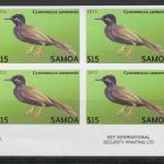 Samoa 1105/1116 postfr./mnh Vögel birds 2013 IMPEFORATED