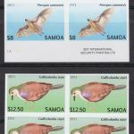 Samoa 1105/1116 postfr./mnh Vögel birds 2013 IMPEFORATED