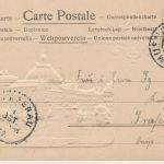 Präge-AK Gruss aus München Justizpalast 1902