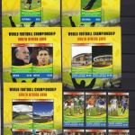 Guyana + Grenada Lot postfr./mnh Fußball soccer 2010