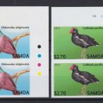 Samoa 1105/1116 postfr./mnh Vögel birds 2013 IMPEFORATED