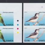 Samoa 1105/1116 postfr./mnh Vögel birds 2013 IMPEFORATED