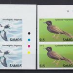 Samoa 1105/1116 postfr./mnh Vögel birds 2013 IMPEFORATED