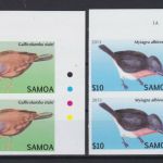 Samoa 1105/1116 postfr./mnh Vögel birds 2013 IMPEFORATED