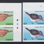Samoa 1105/1116 postfr./mnh Vögel birds 2013 IMPEFORATED