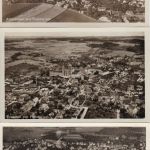 Baden-Württemberg: 6 AK Fliegeraufnahmen aus 1935/1956