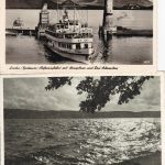 Bodensee: 10 AK Lindau Überlingen Konstanz Meersburg aus 1910/1952