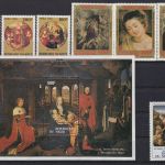 Niger postfr./mnh Lot komplette Sätze Gemälde paintings Michel über 100 €