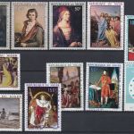 Niger postfr./mnh Lot komplette Sätze Gemälde paintings Michel über 100 €
