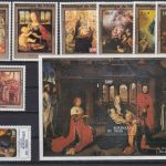 Niger postfr./mnh Lot komplette Sätze Gemälde paintings Michel über 100 €