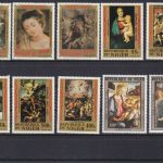 Niger postfr./mnh Lot komplette Sätze Gemälde paintings Michel über 100 €