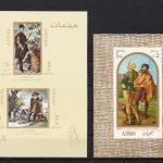 Arabische Staaten postfr./mnh Motiv-Sammlung Gemälde paintings Michel 167 €