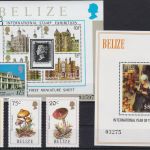 Belize Lot postfr./mnh aus 1973/2002 Michel 152 €