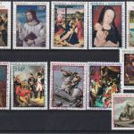 Obervolta postfr./mnh Lot komplette Sätze Gemälde paintings Michel 111 €