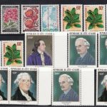 Elfenbeinküste Lot postfr./mnh aus 1961/2005 Michel 252 €