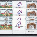 Elfenbeinküste Lot postfr./mnh aus 1961/2005 Michel 252 €