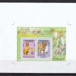 Kongo 1919/1920 postfr./mnh Hunde dogs 2006 Probedrucke proofs