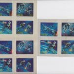 Bhutan Block 10/12 postfr./mnh Weltraum space mit Versuchszähnung