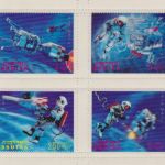 Bhutan Block 10/12 postfr./mnh Weltraum space mit Versuchszähnung