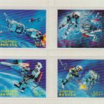 Bhutan Block 10/12 postfr./mnh Weltraum space mit Versuchszähnung