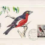 Äthiopien Nr. 428 handgemalte Original-Zeichnungen des Entwerfers Vögel birds