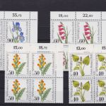 Berlin postfr. Lot von 60 4er-Blöcken