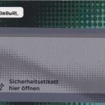 Österreich Crypto stamp 2.0 Lama blau 6-stellig