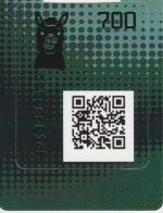 Österreich Crypto stamp 2.0 Lama blau 6-stellig