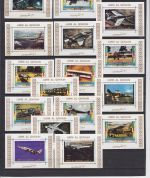 Umm al Qiwain 1274/1289 A+B de Luxe Bloks postfr./mnh Flugzeuge aviation