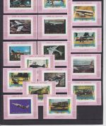 Umm al Qiwain 1274/1289 A+B de Luxe Bloks postfr./mnh Flugzeuge aviation