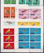 State of Oman postfr./mnh Vögel birds