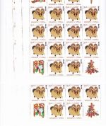 Tonga 200 x Mi.Nr. 2018 postfr./mnh Jahr des Schafes 2015 Michel 1600 €