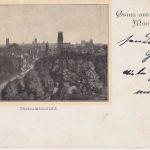 AK Gruss aus Münster Gesamtansicht 1898