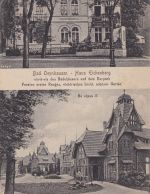 AK Bad Oeynhausen Haus Eichenberg Badehaus 1925