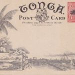 Tonga Ganzsache/ppc ca. 1898 Tufumahina
